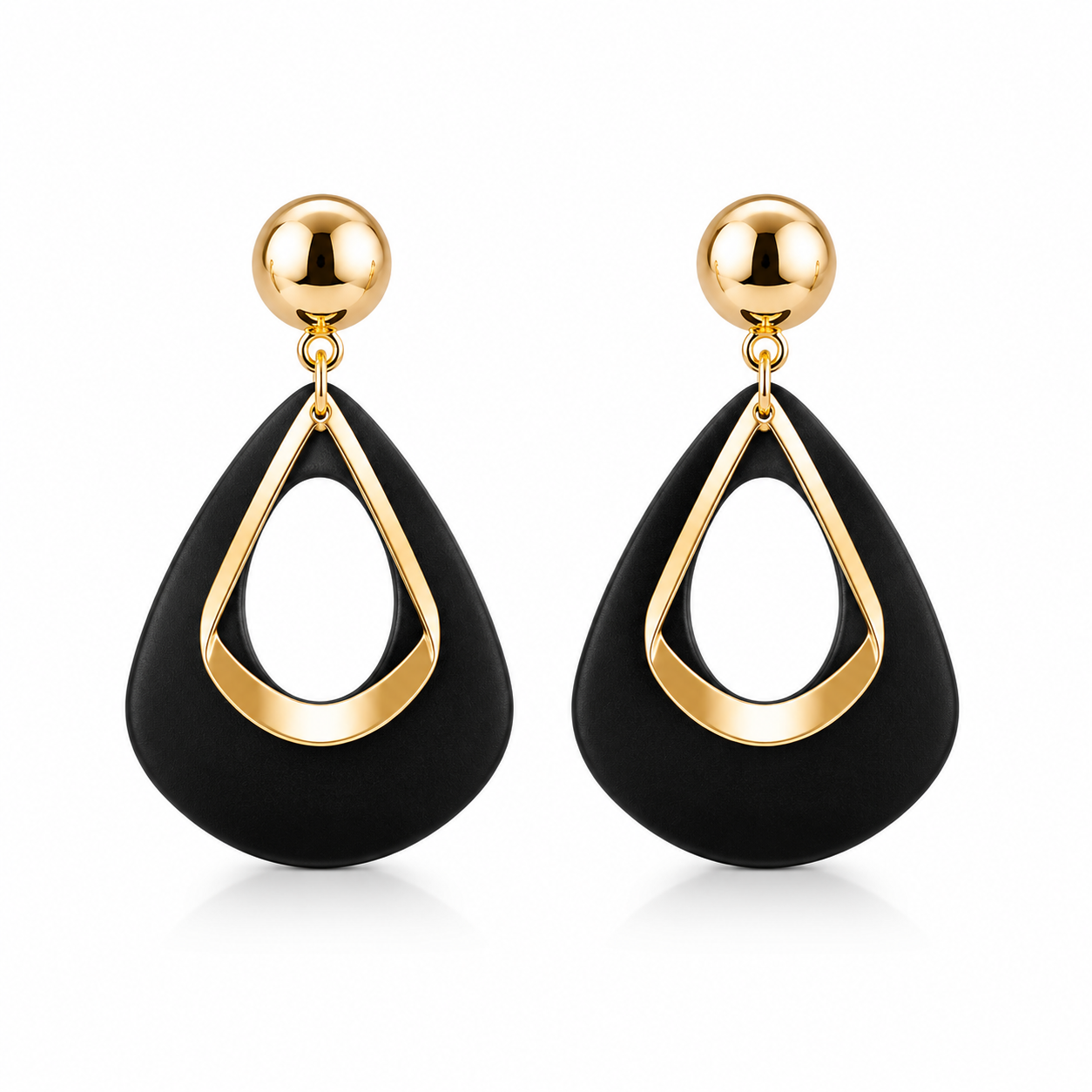 Trendy Korean Style Earrings for Women | Gold Plated Fashion Earrings | Lightweight Party Wear Jewellery|