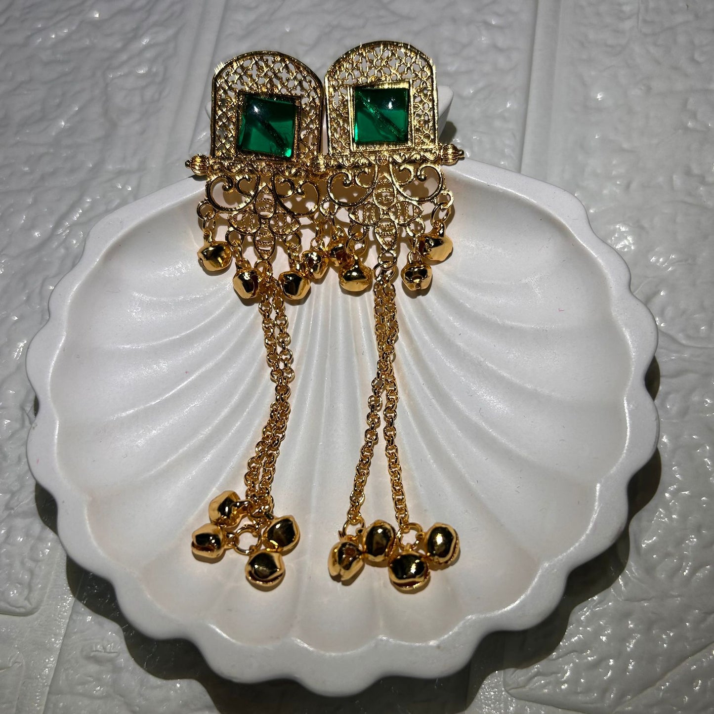Trending Kashmiri Earrings for Women | Luxury Long Chain Ethnic Earrings | Wedding & Party Wear Jewellery