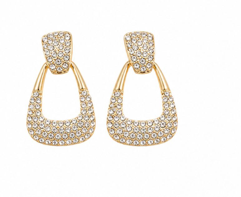 shine drop earrings | Trendy Korean Style Earrings for Women | Gold Plated Fashion Earrings | Lightweight Party Wear Jewellery|