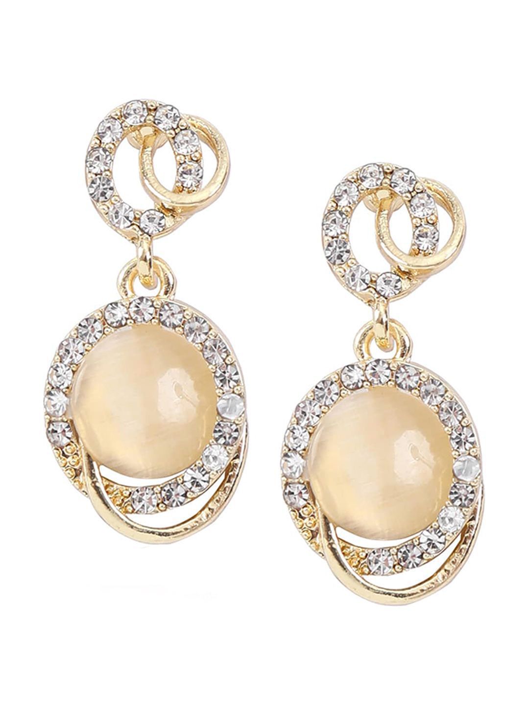 Trendy Korean Style Earrings for Women | Gold Plated Fashion Earrings | Lightweight Party Wear Jewellery|