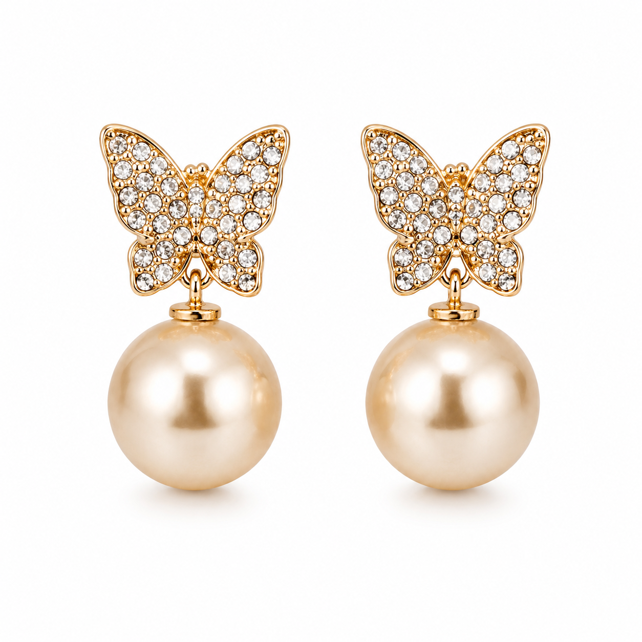 Trendy Korean Style Earrings for Women | Gold Plated Fashion Earrings | Lightweight Party Wear Jewellery|