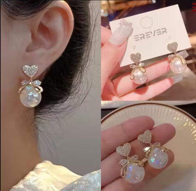 Korean Style Minimalist Stud Earrings for Women & Girls | Trendy Anti-Tarnish Everyday Earrings