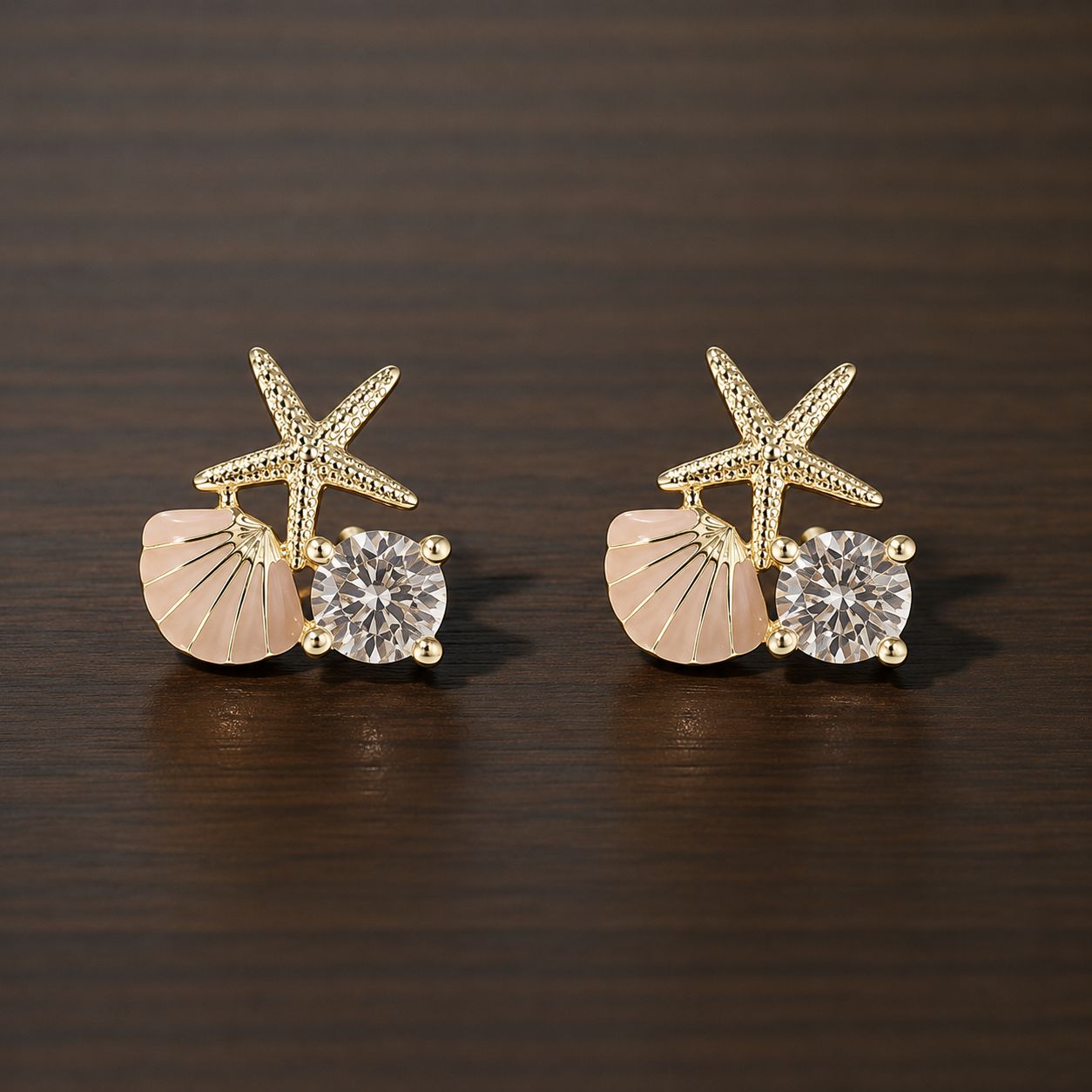 Korean Style Minimalist Stud Earrings for Women & Girls | Trendy Anti-Tarnish Everyday Earrings