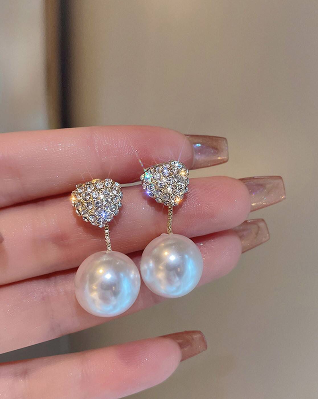 Korean Style Minimalist Stud Earrings for Women & Girls | Trendy Anti-Tarnish Everyday Earrings