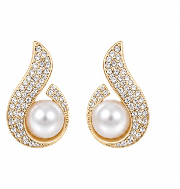 Korean Style Minimalist Stud Earrings for Women & Girls | Trendy Anti-Tarnish Everyday Earrings